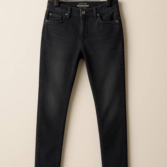 Banana Republic Men’s 31x30 Slim Fit Traveler Jeans Dark Gray Tapered Leg - Picture 1 of 5